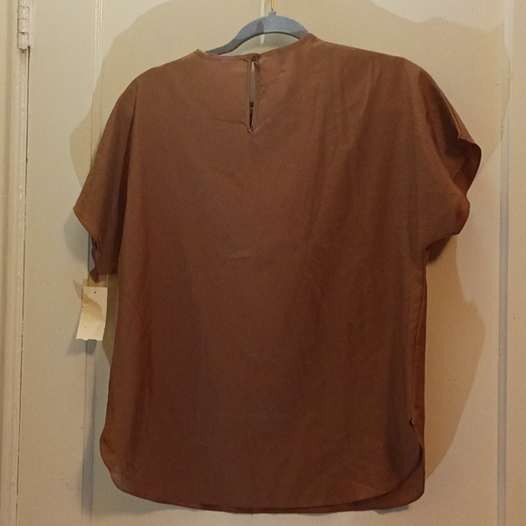 Lauren Lee brown blouse size small - Picture 6 of 6